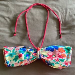 Floral Bathing Suit Top